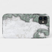 antieke bladeren Case-Mate iPhone case (Achterkant (horizontaal))