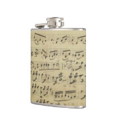 Antieke Bladmuziek Heupfles (Links)