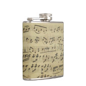 Antieke Bladmuziek Heupfles (Rechts)