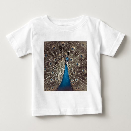 Antieke Blauwe Pauw (Voorkant)