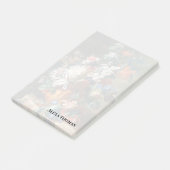 Antieke bloemboeket in een urn post-it® notes (Schuin)
