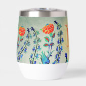 Antieke bloemen Ottomaanse dynastie schilderij (Voorkant)