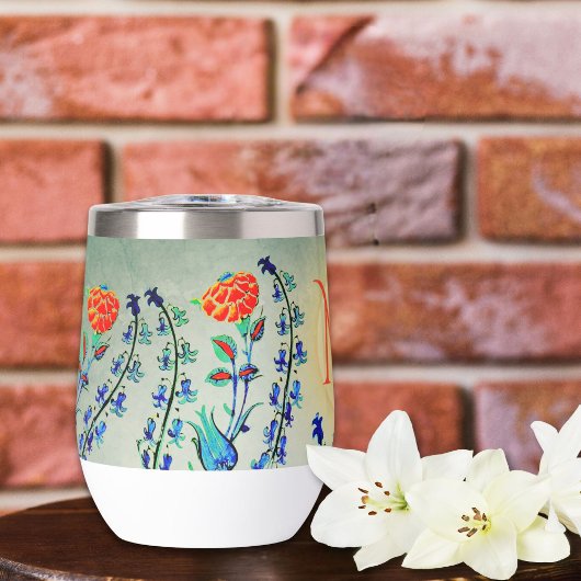 Antieke bloemen Ottomaanse dynastie schilderij