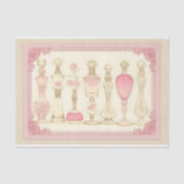Antieke bloemengeur verstuivers AE7 Decoupage Tissuepapier (Voorkant)