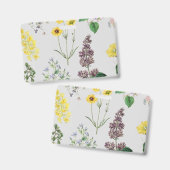 Antieke bloemenset badge (Voor- en achterkant)