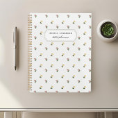 Antieke Bloemige Planner