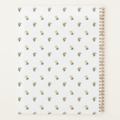 Antieke Bloemige Planner (Achterkant)