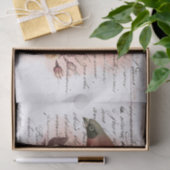 Antieke bloemmotieven tissuepapier (Geschenk)