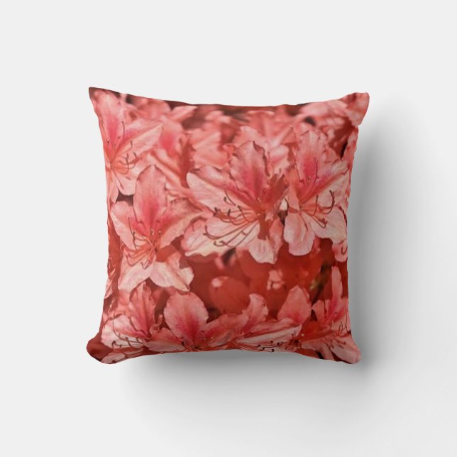 Antieke bloemrozen elegante kunstkussen kussen (Voorkant)