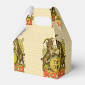 Antieke Bockbierposter: Oude Geit Saloon Bar Bedankdoosjes (Achterkant)