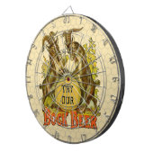 Antieke Bockbierposter: Oude Geit Saloon Bar Dartbord (Voorkant Rechts)