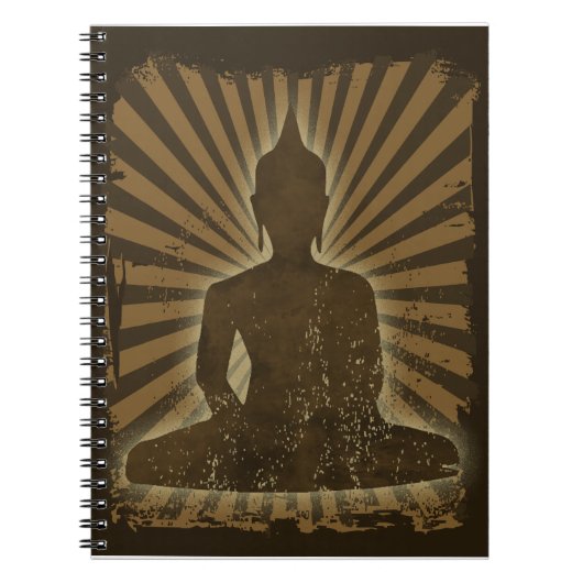 antieke Boeddha Notitieboek (Voorkant)