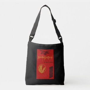 Antieke boeken 1907 klassiekers lezen boekenwurm crossbody tas