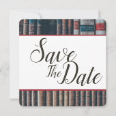 Antieke Boekenplank Save The Date (Voorkant)