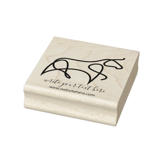 Antieke boerderij dier stier rubberstempel (Stempel)