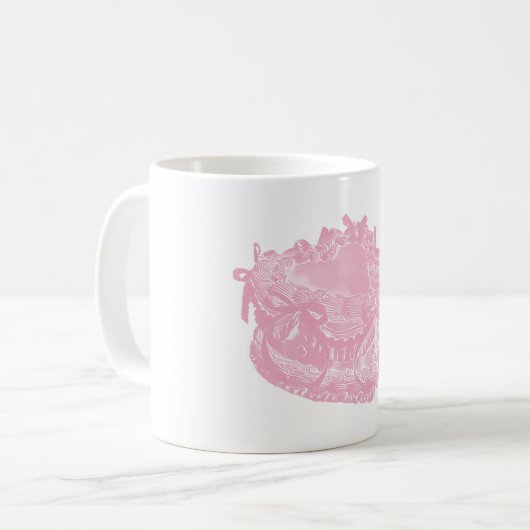 Antieke boog cake mok (Voorkant links)