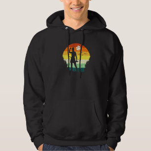 Antieke Boogjacht Boogschieten Vrouwelijke Boogsch Hoodie