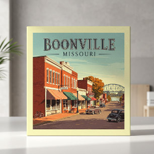 Antieke Boonville Missouri Tegeltje