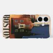 Antieke Boston, Massachusetts Paul Revere's rit Case-Mate iPhone Case (Achterkant (horizontaal))