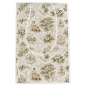 Antieke botanische cadeautas (Voorkant)