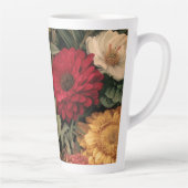 Antieke botanische illustratie latte mok (Rechts)