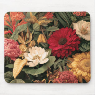 Antieke botanische illustratie muismat