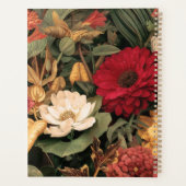 Antieke botanische illustratie planner (Achterkant)