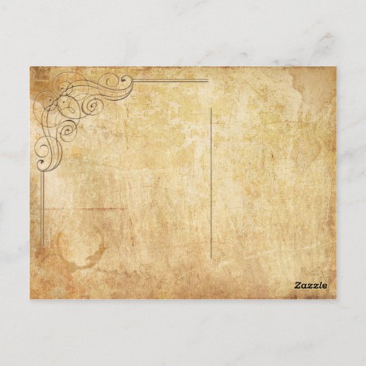  Antieke Briefkaart (Achterkant)