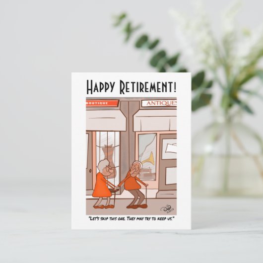 Antieke Briefkaart (Staand voorkant)