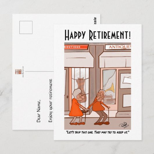 Antieke Briefkaart (Voorkant / Achterkant)