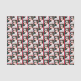 Antieke Bruid Witte Kant Rode Thema Antieke Trouw Tissuepapier