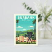 Antieke Burbank Californië Briefkaart (Staand voorkant)
