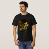 Antieke Business Comptometer Rekenmachine T-shirt (Voorkant volledig)
