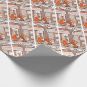 Antieke Cadeaupapier (Hoek)