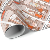 Antieke Cadeaupapier (Rol Hoek)