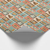 antieke cadeaupapier (Hoek)