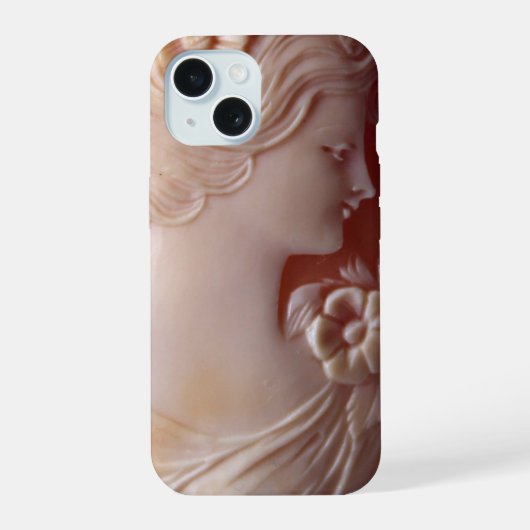 Antieke Camee iPhone 15 Case (Achterkant)