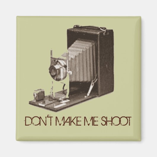 Antieke Camera Koelkast Magnet (Voorkant)