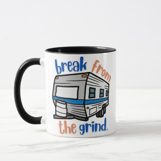 Antieke Camper Koffiemok Mok (Links)