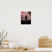 Antieke Changsha Mao Tse Tung beeld Poster (Keuken)