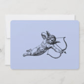 Antieke Cherub Cupido Liefde Kaart (Voorkant)