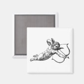 Antieke Cherubijn Cupido Liefde Magneet (Voorkant / Achterkant)