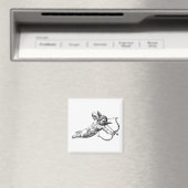 Antieke Cherubijn Cupido Liefde Magneet (Insitu (Vaatwasser))