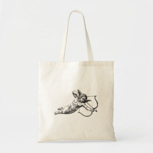 Antieke Cherubijn Cupido Liefde Tote Bag