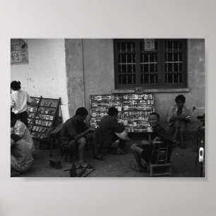 Antieke Chinese Changsha-boek uitleen Poster