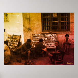 Antieke Chinese Changsha-boek uitleen Poster