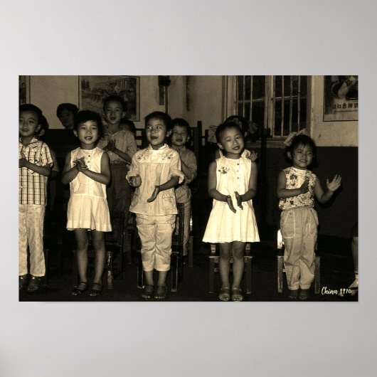 Antieke Chinese Changsha kinderopvang Poster (Voorkant)