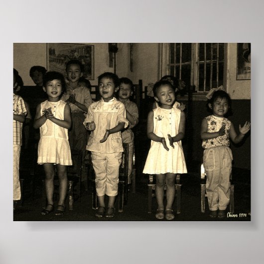 Antieke Chinese Changsha kinderopvang Poster (Voorkant)