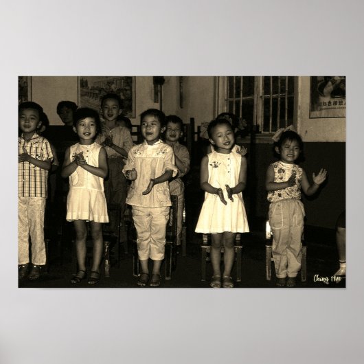 Antieke Chinese Changsha kinderopvang Poster (Voorkant)