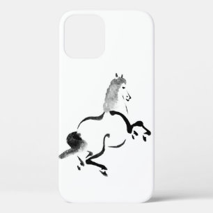 Antieke Chinese Paard iPhone 12 Hoesje